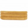 Sofa CLEMENCE MUSTARD trivietė 200x89x61cm