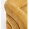 Sofa CLEMENCE MUSTARD trivietė 200x89x61cm