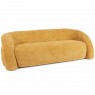 Sofa CLEMENCE MUSTARD trivietė 200x89x61cm