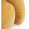 Sofa CLEMENCE MUSTARD trivietė 200x89x61cm