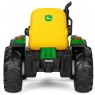 Elektromobilis PEG PEREGO JOHN DEERE RC GROUND FORCE 12V su nuotolinio valdymo pulteliu ir priekaba