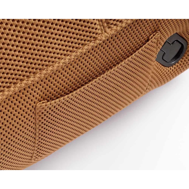 Fotelis - reglaineris su sukimosi funkcija GITTA BRICK BROWN