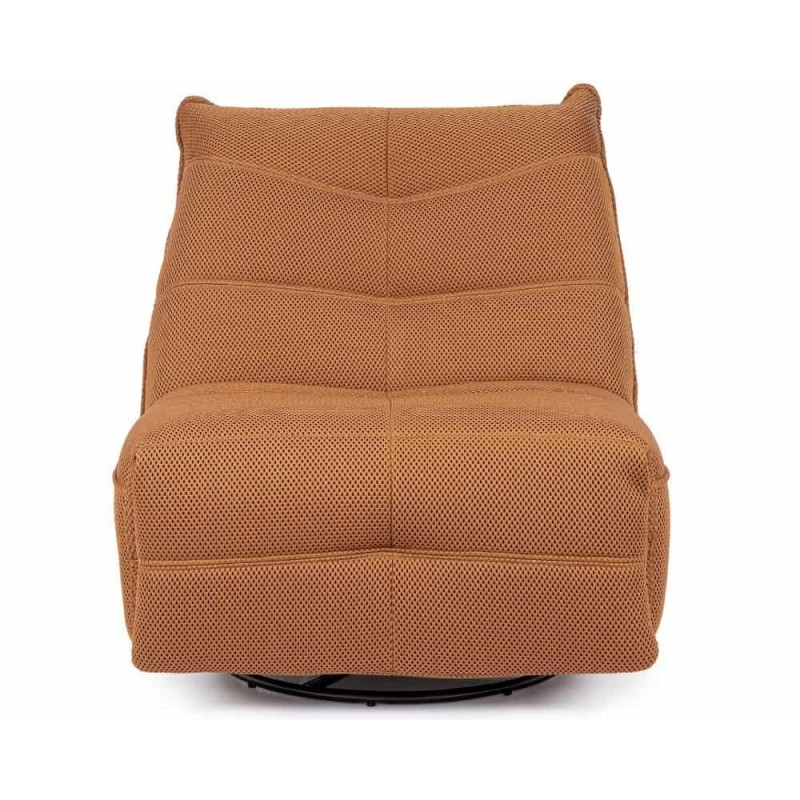 Fotelis - reglaineris su sukimosi funkcija GITTA BRICK BROWN