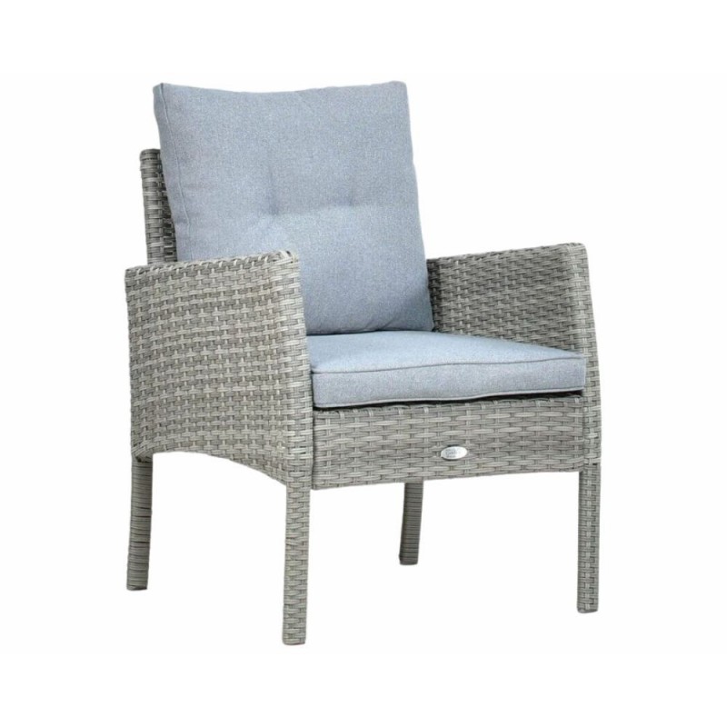 Lauko baldų komplektas CORTINA FAMILY GREY
