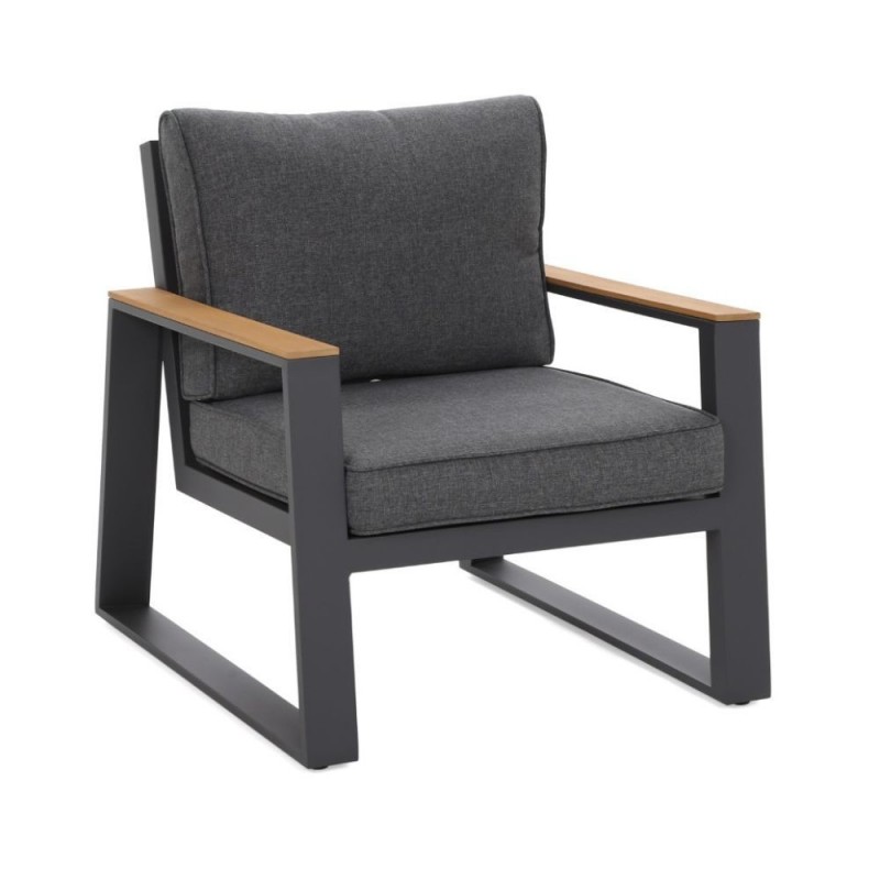 Lauko baldai RIMINI DARK GREY