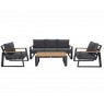 Lauko baldai RIMINI DARK GREY