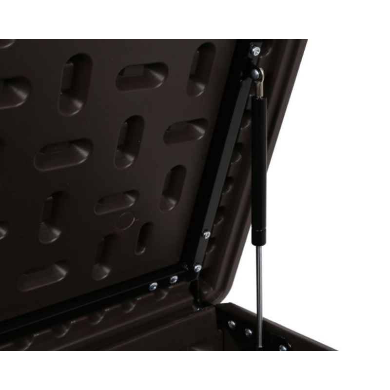 Daiktadėžė iš dvisienio plastiko GOTLOND BROWN 140x72x73cm