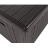 Daiktadėžė iš dvisienio plastiko GOTLOND BROWN 140x72x73cm