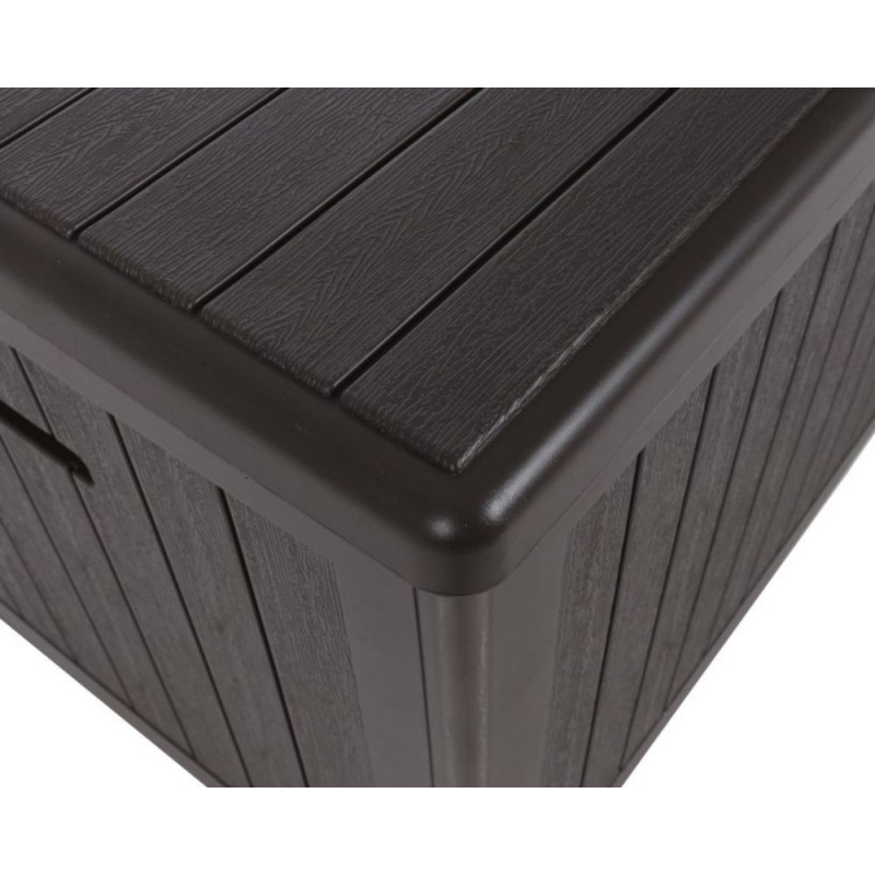Daiktadėžė iš dvisienio plastiko GOTLOND BROWN 140x72x73cm