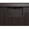 Daiktadėžė iš dvisienio plastiko GOTLOND BROWN 140x72x73cm