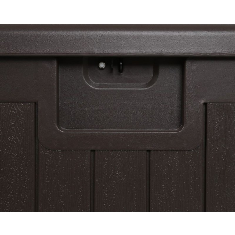 Daiktadėžė iš dvisienio plastiko GOTLOND BROWN 140x72x73cm