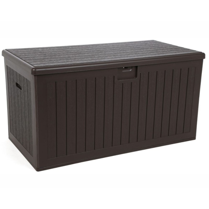 Daiktadėžė iš dvisienio plastiko GOTLOND BROWN 140x72x73cm