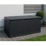 Daiktadėžė iš dvisienio plastiko GOTLOND BROWN 140x72x73cm