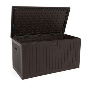 Daiktadėžė iš dvisienio plastiko GOTLOND BROWN 140x72x73cm