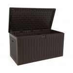 Daiktadėžė iš dvisienio plastiko GOTLOND BROWN 140x72x73cm
