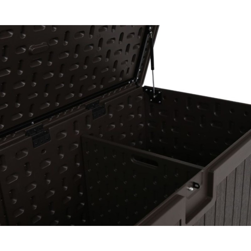 Daiktadėžė iš dvisienio plastiko GOTLOND BROWN 140x72x73cm
