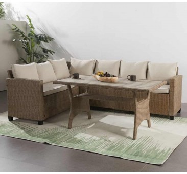 Lauko baldų komplektas LAROS CHAKI/BEIGE