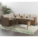 Lauko baldų komplektas LAROS CHAKI/BEIGE