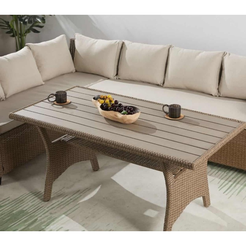 Lauko baldų komplektas LAROS CHAKI/BEIGE