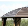 Lauko pavėsinė SAULĖLYDIS  3 x 4 m
