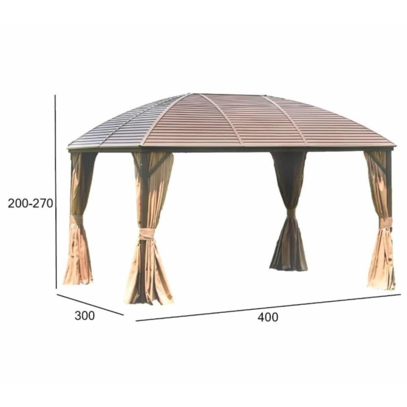 Lauko pavėsinė SAULĖLYDIS  3 x 4 m
