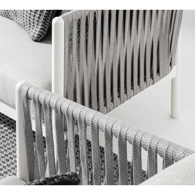 Lauko baldų komplektas FLORENCIA WHITE