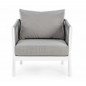 Lauko baldų komplektas FLORENCIA WHITE