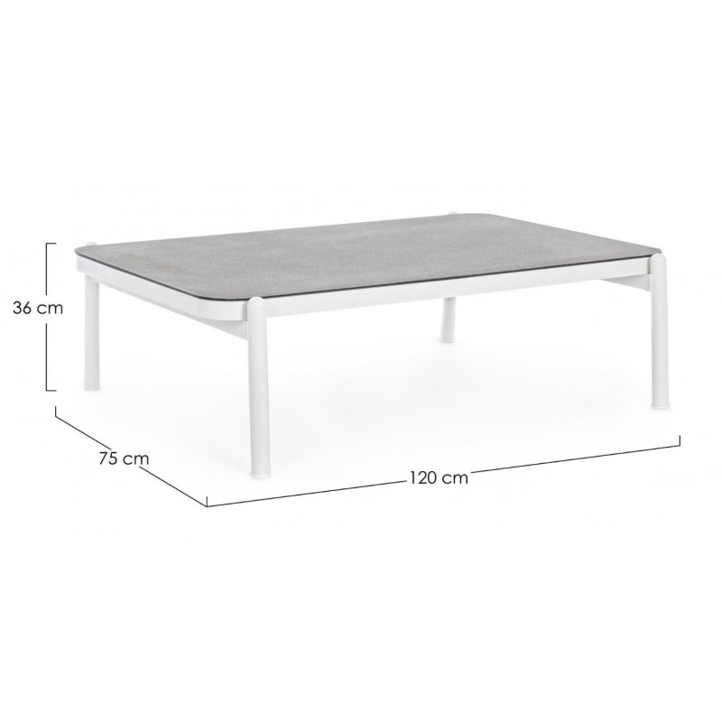Lauko baldų komplektas FLORENCIA WHITE