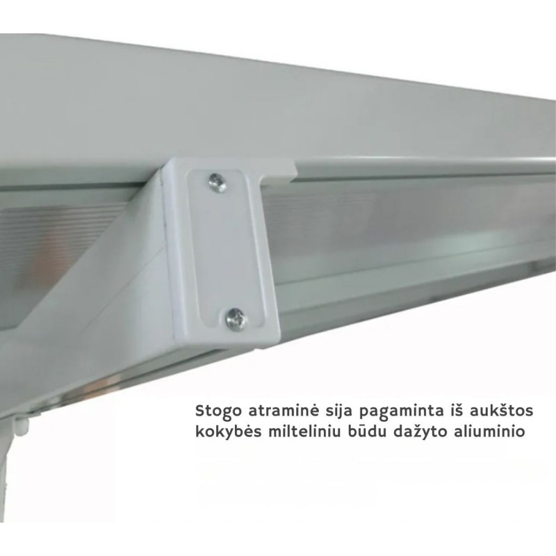 Pastogė ATLANTA 3x5m, WHITE