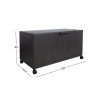 Daiktadėžė MIRADOR 142x72x80 tasmiai pilka