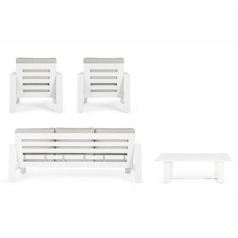 Lauko baldų komplektas BALTIC WHITE