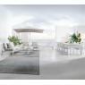 Lauko baldų komplektas BALTIC WHITE
