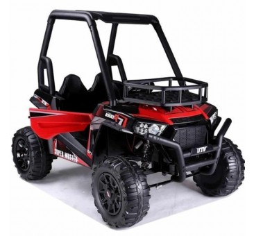 Elektromobilis JEEP JS360-1, 24V7Ah, raudonas