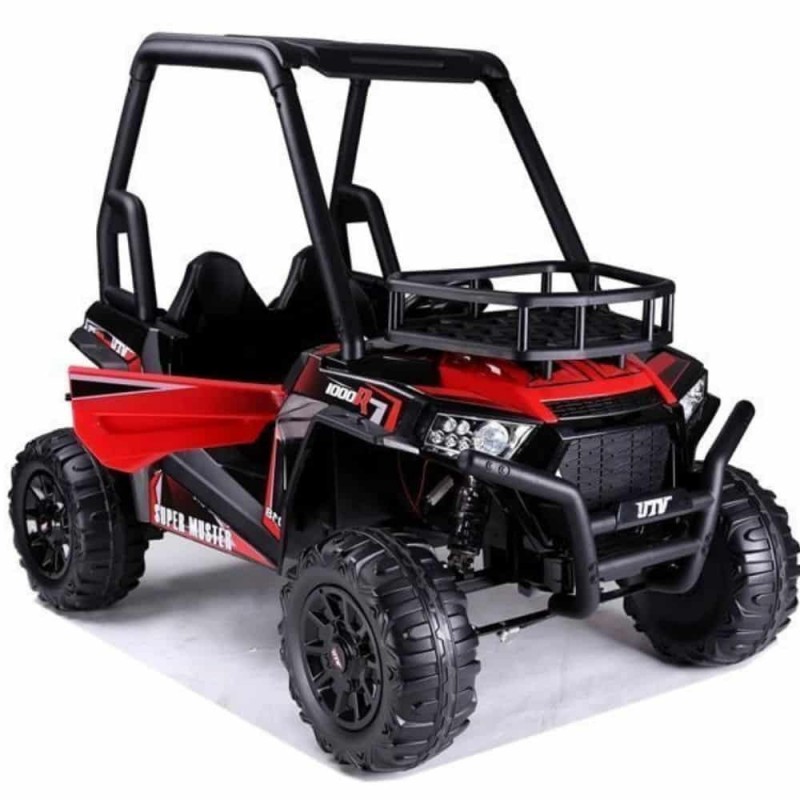 Elektromobilis JEEP JS360-1, 24V7Ah, raudonas