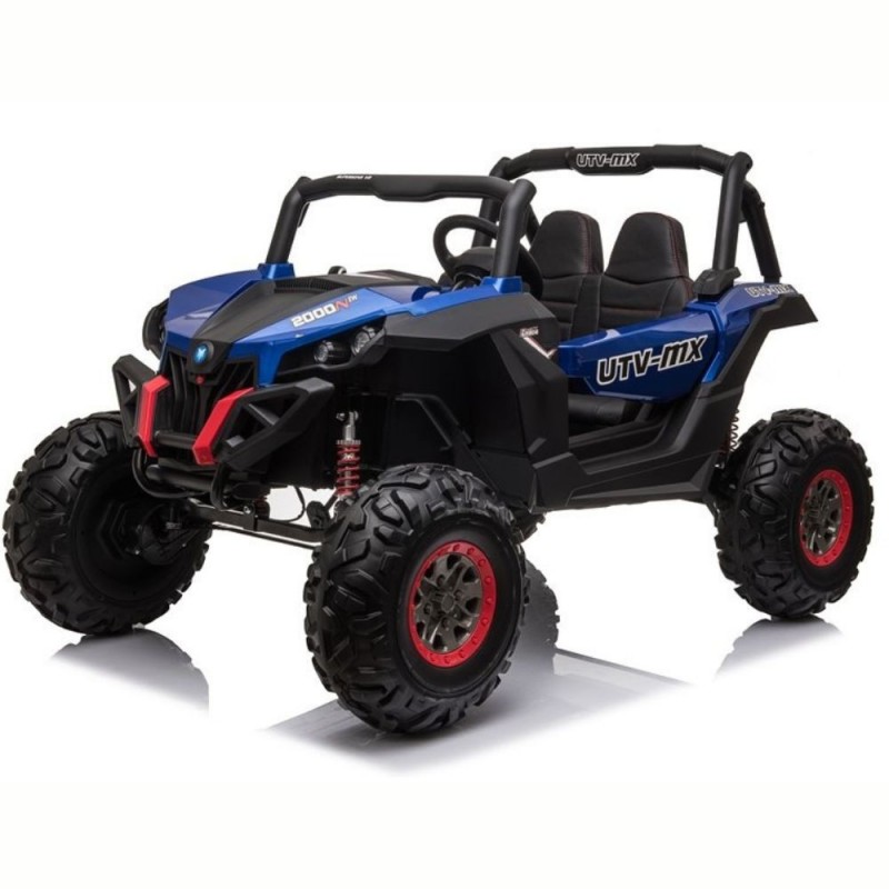 Elektromobilis JEEP XMX603, 4X4, 2x12 V, mėlynas