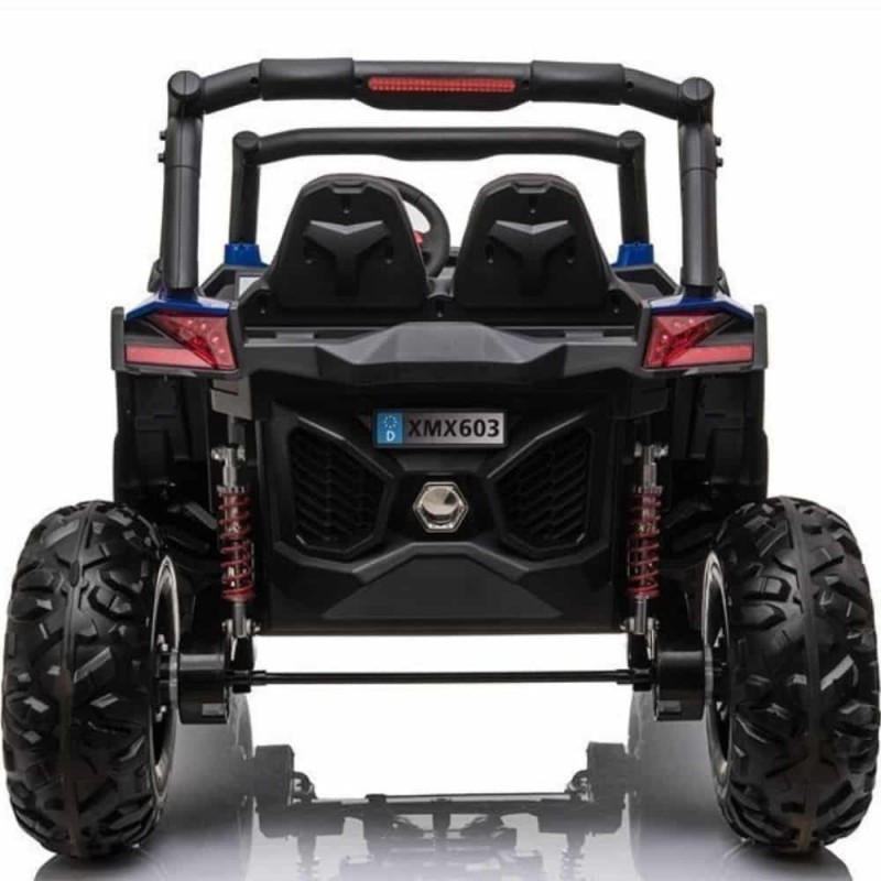 Elektromobilis JEEP XMX603, 4X4, 2x12 V, mėlynas
