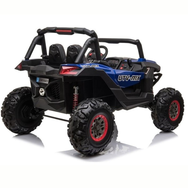 Elektromobilis JEEP XMX603, 4X4, 2x12 V, mėlynas