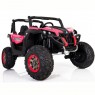 Elektromobilis JEEP XMX603 4X4, 2x12V/7Ah, rožinis