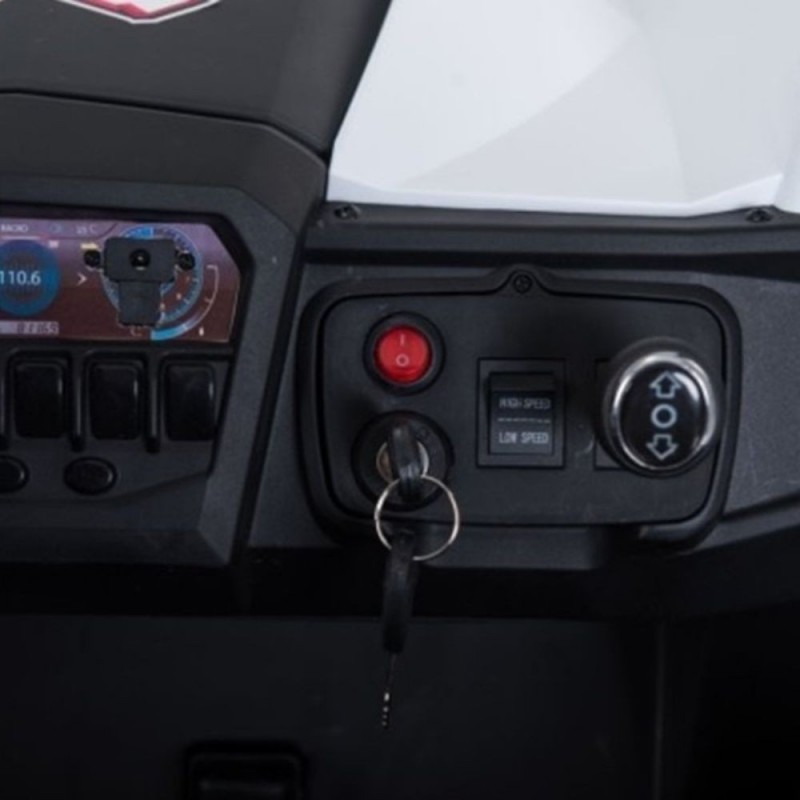 Elektromobilis JEEP XMX603 4X4, 2x12V/7Ah, rožinis