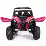 Elektromobilis JEEP XMX603 4X4, 2x12V/7Ah, rožinis