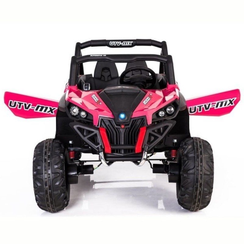 Elektromobilis JEEP XMX603 4X4, 2x12V/7Ah, rožinis