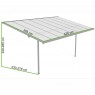 Pastogė ATLANTA 3x4,4m, WHITE