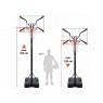 Krepšinio stovas ELITE reguliuojamo aukščio 230-305 cm