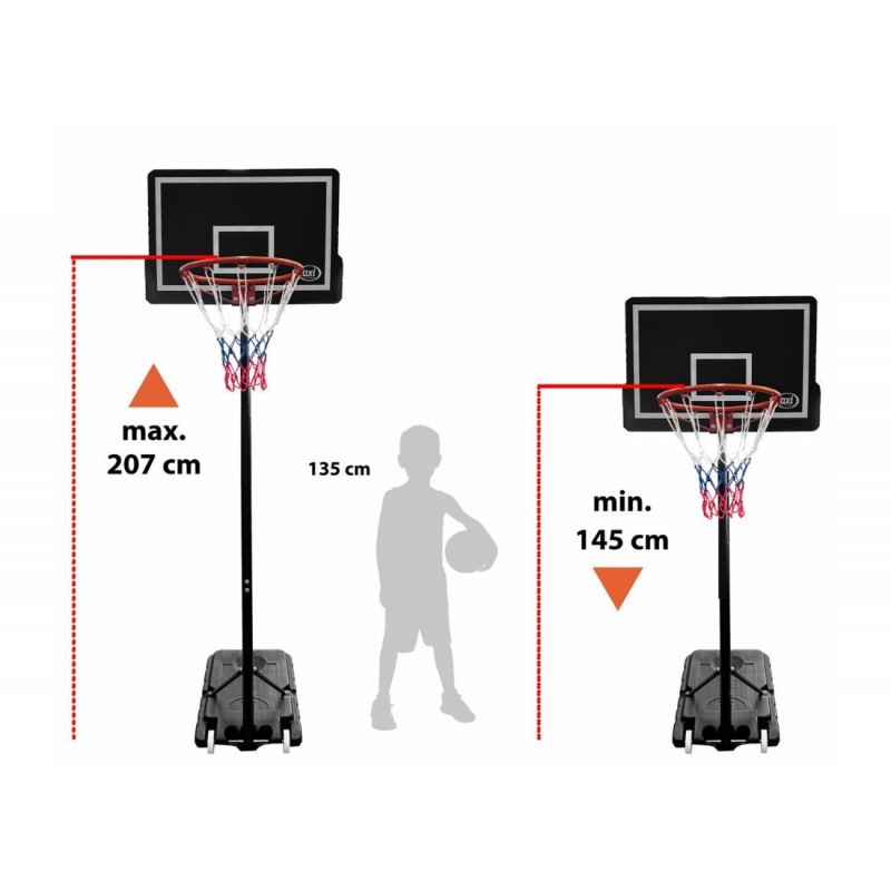 Krepšinio stovas PRO reguliuojamo aukščio 145-207cm