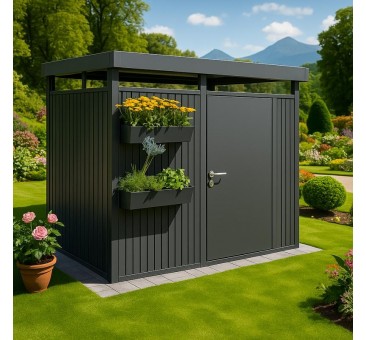 Įrankių namelis H4 HIGHLINE 275x275 vienos durys