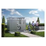 Įrankių namelis H3 HIGHLINE 275x235 dvigubos durys