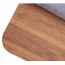 Lauko gultas KIRA su staliuku balta/pilka 195x89x32,5cm
