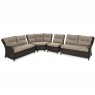 Lauko baldų komplektas WINTSOR DINING BROWN