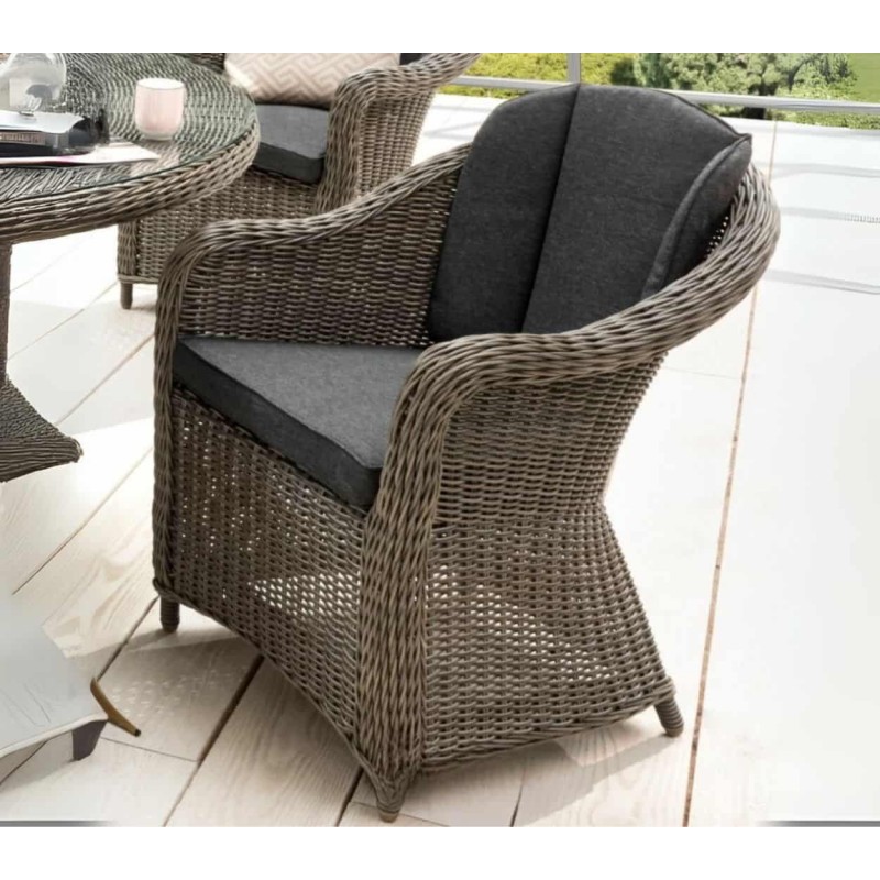 Valgomojo komplektas su besisukančiu padėklu MARLENA VINTAGE GREY 6+1