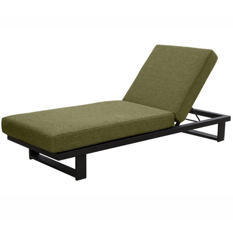 Lauko gultas KAZOKU BLACK/GREEN 201x75x39